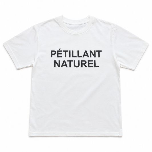 KONANNA Pétillant Naturel Organic Cotton T-Shirt in Weiß
